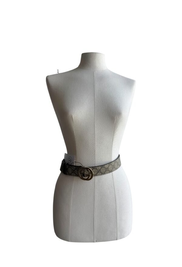 GUCCI - INTERLOCKING EBANO BELT - Image 5
